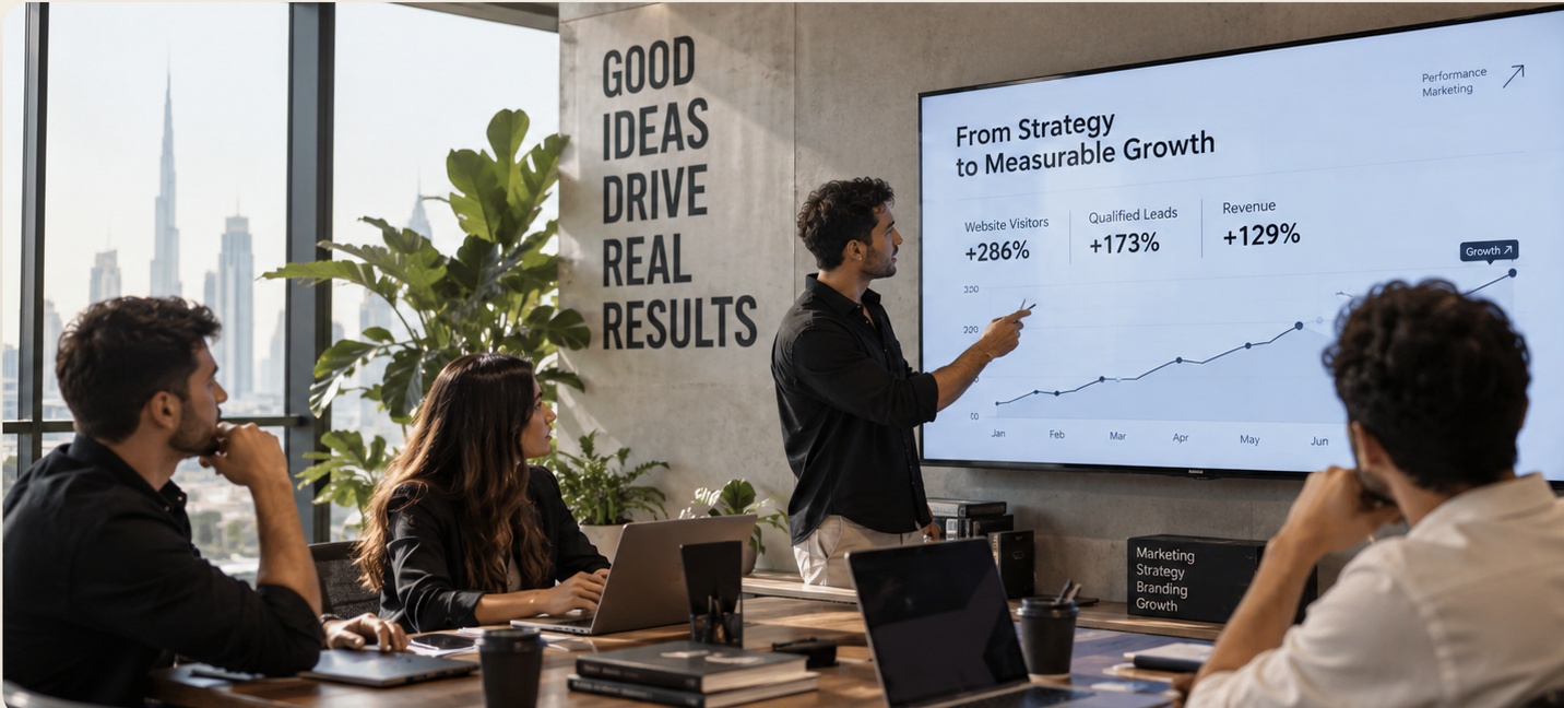 Digital marketing team collaboration